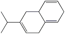 1,4,4a,7-Tetrahydro-3-isopropylnaphthalene Struktur