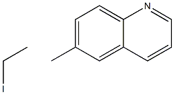 6-Methylquinoline ethiodide Struktur