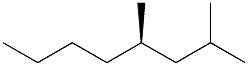 [R,(-)]-2,4-Dimethyloctane Struktur