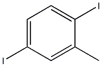 1,4-Diiodo-2-methylbenzene Struktur