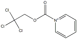 1-(2,2,2-Trichloroethoxycarbonyl)pyridinium Struktur