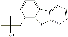 4-(2,2-Dimethyl-2-hydroxyethyl)dibenzothiophene Struktur