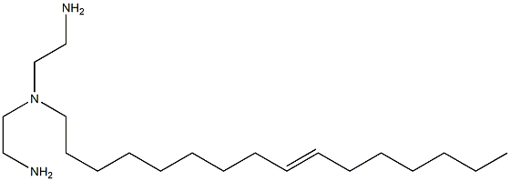 N,N-Bis(2-aminoethyl)-9-hexadecen-1-amine Struktur