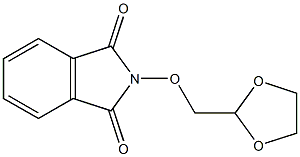 2-([1,3]Dioxolan-2-ylmethoxy)-isoindole-1,3-dione Struktur