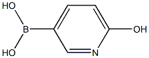 6-Hydroxypyridine-3-boronic acid Struktur