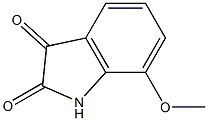 7-Methoxyisatin Struktur