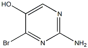 2-Amino-4-bromo-5-hydroxypyrimidine Struktur