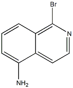 5-Amino-1-bromoisoquinoline Struktur