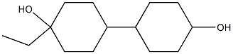 4-ethylbi(cyclohexan)-4-ol Struktur