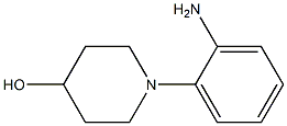 1-(2-Aminophenyl)-4-piperidinol Struktur