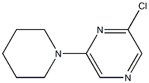 2-Chloro-6-(1-piperidinyl)pyrazine Struktur