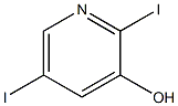 2,5-Diiodopyridin-3-ol Struktur