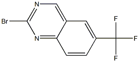 2-bromo-6-(trifluoromethyl)quinazoline Struktur