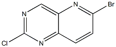 6-bromo-2-chloropyrido[3,2-d]pyrimidine Struktur