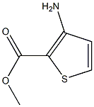 3-Aminothiophenecarboxylic acidmethylester Struktur