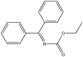 ethyl diphenylmethylenecarbamate Struktur