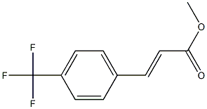 Methyl p-trifluoromethyl cinnamate Struktur