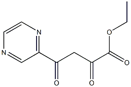 ethyl 2,4-dioxo-4-(pyrazin-2-yl)butanoate Struktur