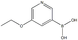 5-Ethoxypyridine-3-boronic acid Struktur