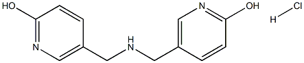 5,5'-azanediylbis(methylene)dipyridin-2-ol hydrochloride Struktur