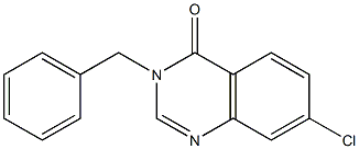 3-benzyl-7-chloroquinazolin-4(3H)-one Struktur