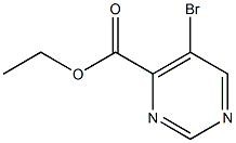 ethyl 5-bromopyrimidine-4-carboxylate Struktur