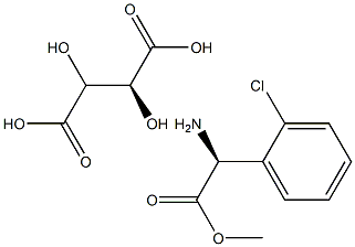 (S)-(+)-2-(2-Chlorophenyl)glycine Methyl Ester Tartrate