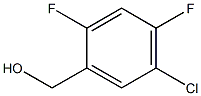 (5-chloro-2,4-difluorophenyl)methanol Struktur