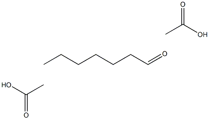 庚醛二乙酸酯 結(jié)構(gòu)式