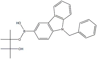 9-Benzylcarbazole-3-boronic acid pinacol ester, 95% Struktur