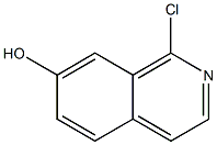 1-Chloroisoquinolin-7-ol Struktur