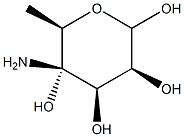 4-Amino-6-deoxy-D-mannopyranoside Struktur