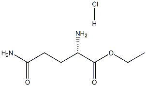 L-glutamine ethyl ester hydrochloride Struktur