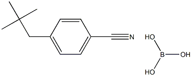 Neopentyl 4-cyanobenzeneborate Struktur