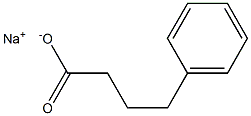 Sodium phenylbutyrate Struktur