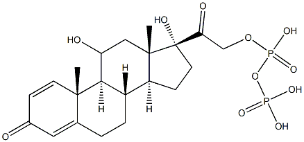 Prednisolone Diphosphate Struktur