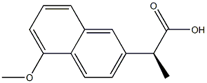 Naproxen Impurity 1 Struktur