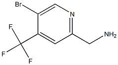 (5-Bromo-4-trifluoromethyl-pyridin-2-yl)-methyl-amine Struktur