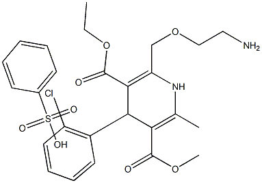 Amlodipine Impurity 22 Struktur