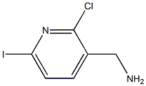 (2-Chloro-6-iodo-pyridin-3-yl)-methyl-amine Struktur