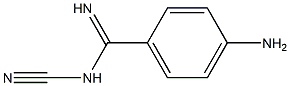 4-Amino-N-cyanobenzimidamide Struktur