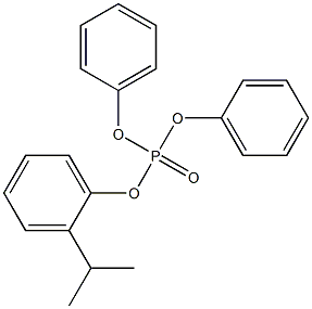 ISOPROPYLPHENYLDIPHENYL PHOSPHATE Struktur