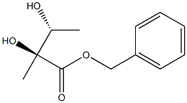 Benzyl (2S,3R)-2,3-Dihydroxy-2-methylbutyrate Struktur