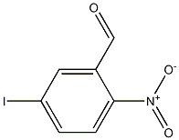 5-Iodo-2-nitro-benzaldehyde Struktur