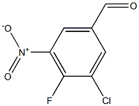 3-Chloro-4-fluoro-5-nitro-benzaldehyde