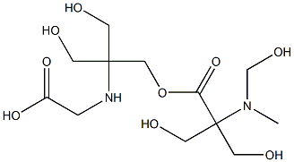 TRICINE tris(hydroxymethyl)methylglycine Struktur