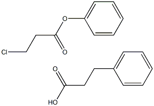 PHENYL 3-CHLOROPROPIONATE 3-Phenylpropionate Struktur