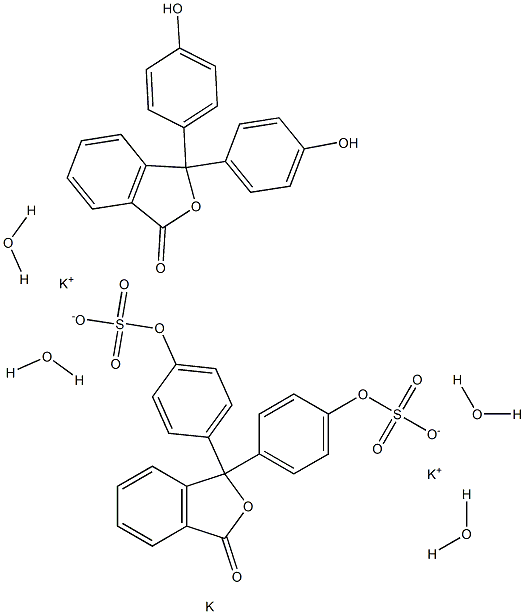 PHENOLPHTHALEIN DISULFATE POTASSIUM SALT HYDRATE Phenolphthalein potassium dihydrate hydrate