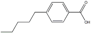 4-PENTYLBENZOIC ACID Struktur