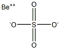 Beryllium sulfate Struktur